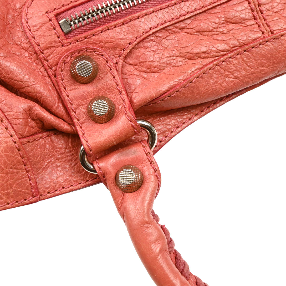 Balenciaga Pink Goatskin Part Time 2way Shoulder Handbag