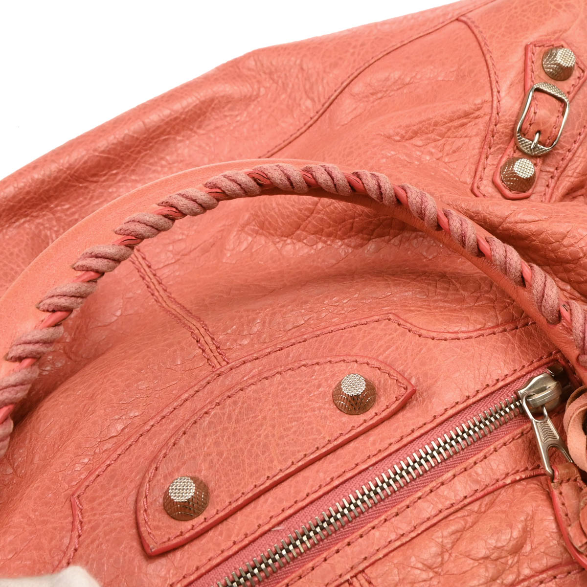 Balenciaga Pink Goatskin Part Time 2way Shoulder Handbag
