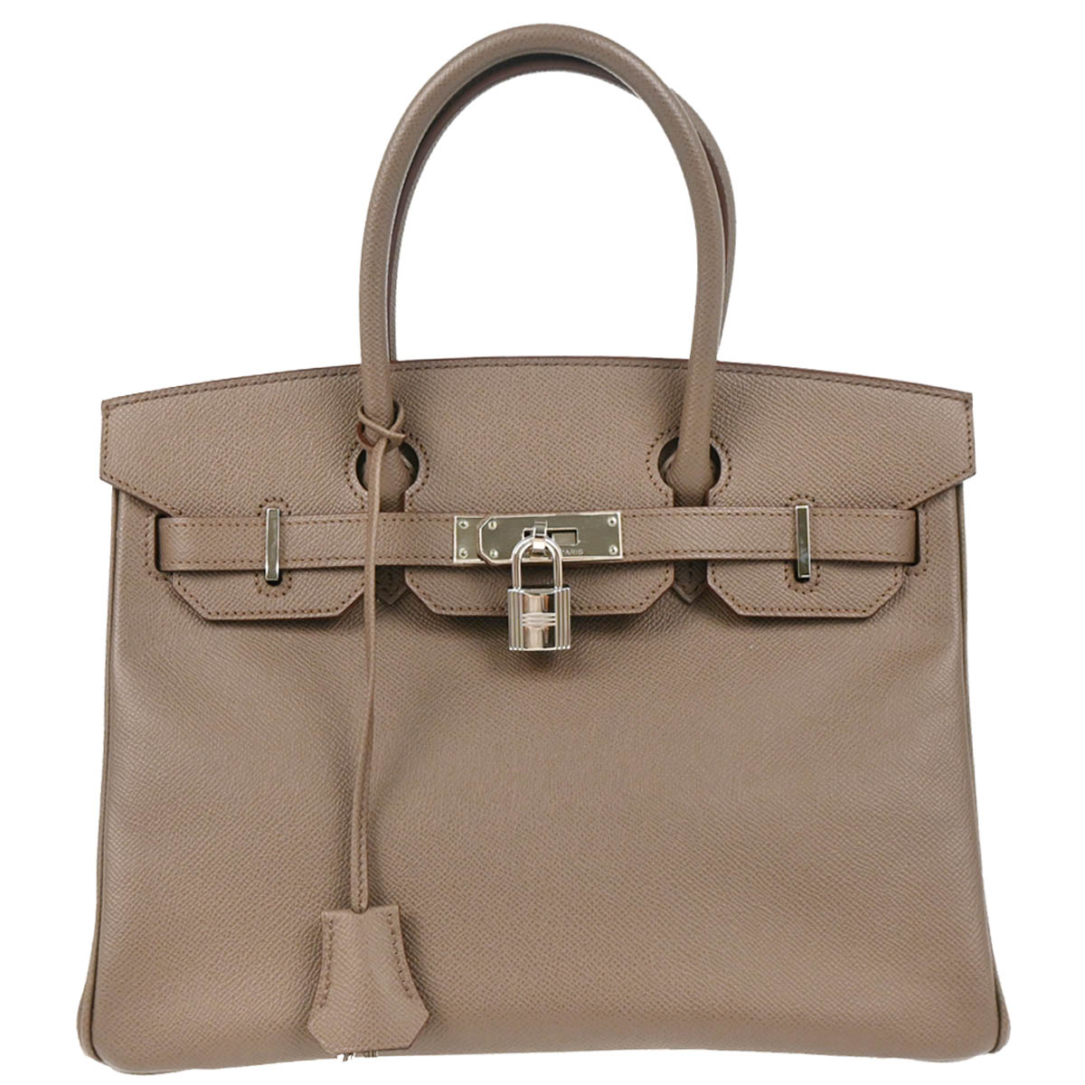Hermes 2014 Etain Epsom Birkin 30 Handbag