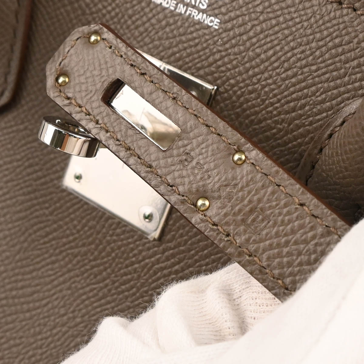 Hermes 2014 Etain Epsom Birkin 30 Handbag