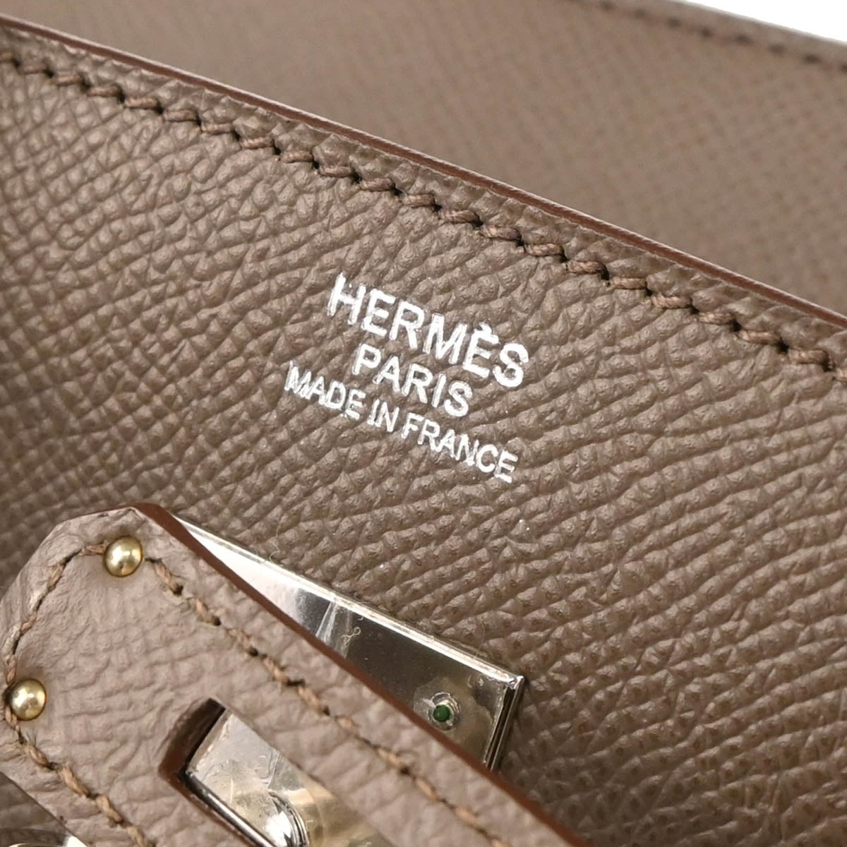 Hermes 2014 Etain Epsom Birkin 30 Handbag