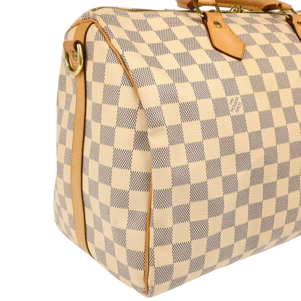 Louis Vuitton 2013 Damier Azur Speedy Bandouliere 35 2way Shoulder Handbag N41002