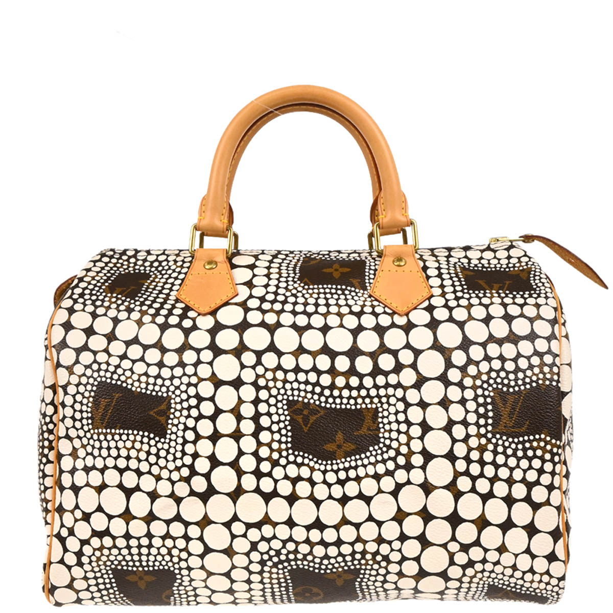 Louis Vuitton 2012 White Monogram Town Speedy 30 Handbag M40690