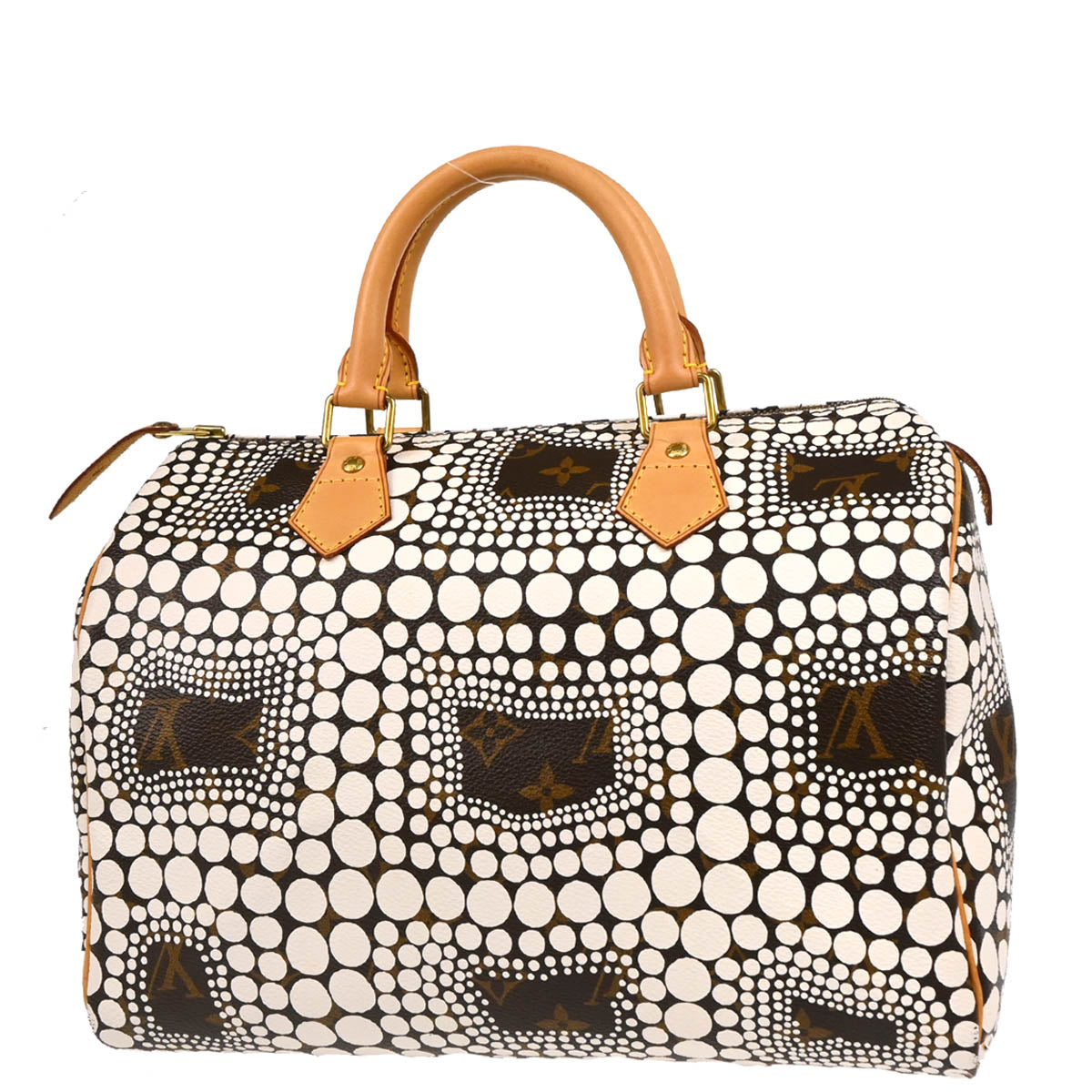 Louis Vuitton 2012 White Monogram Town Speedy 30 Handbag M40690
