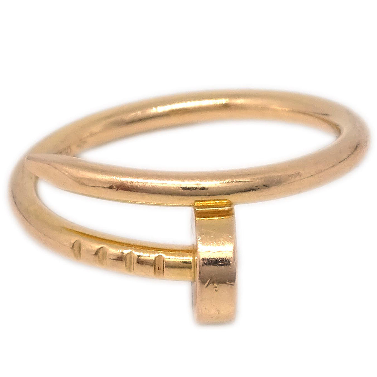 Cartier Juste Un Clou Ring RBZ617 Au750 Gold #46