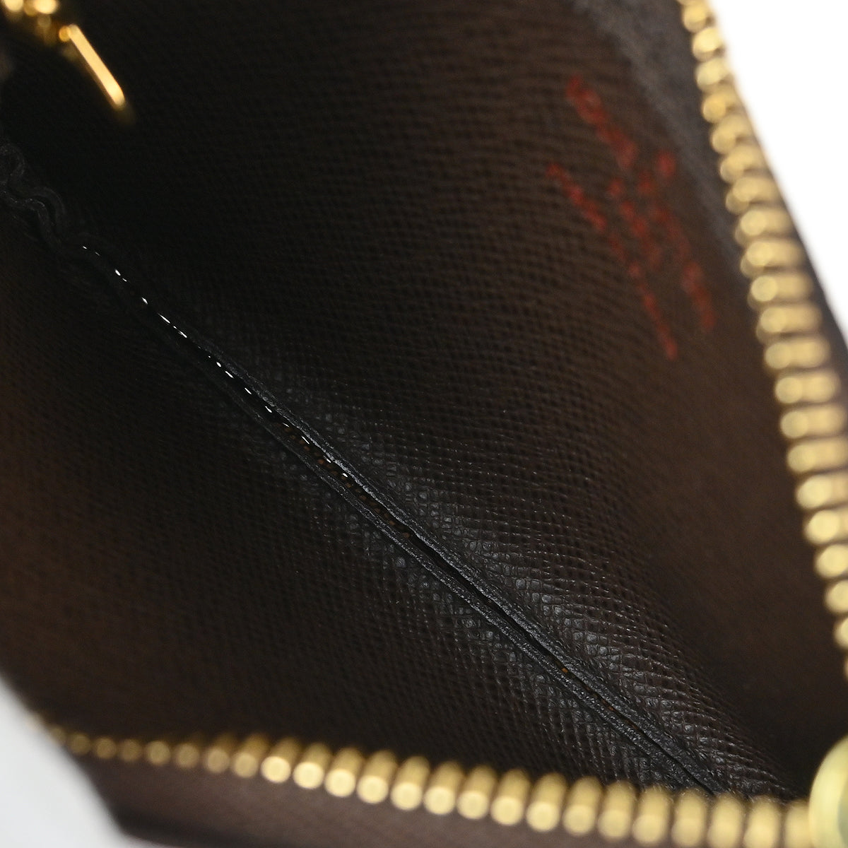 Louis Vuitton Damier Pochette Cles Coin Case Wallet Purse N62658