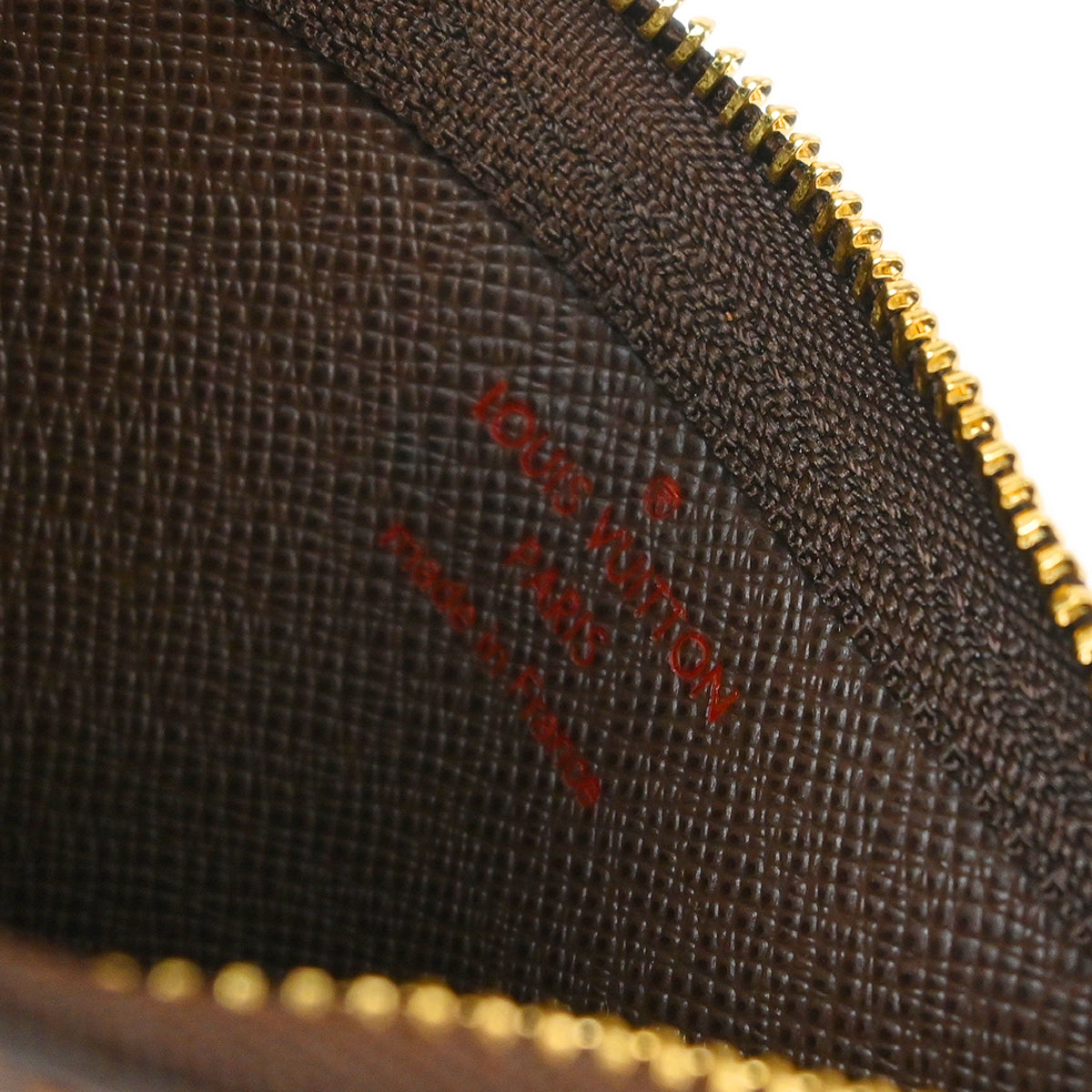 Louis Vuitton Damier Pochette Cles Coin Case Wallet Purse N62658