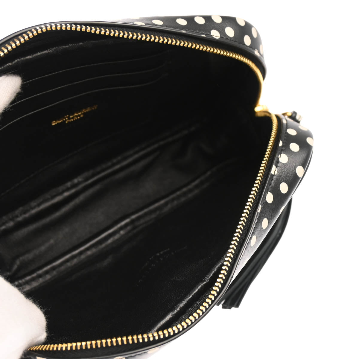 Saint Laurent Black Lou Camera Bag Shoulder Bag