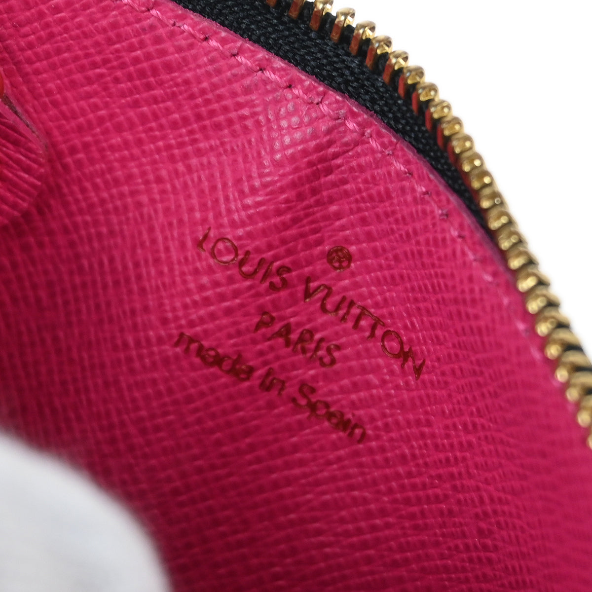 Louis Vuitton 2012 Multicolor Pochette Cles Coin Case Wallet M93735