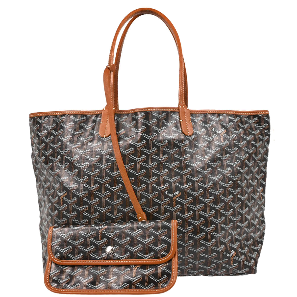 Goyard 2015 Black Saint Louis PM Tote Bag
