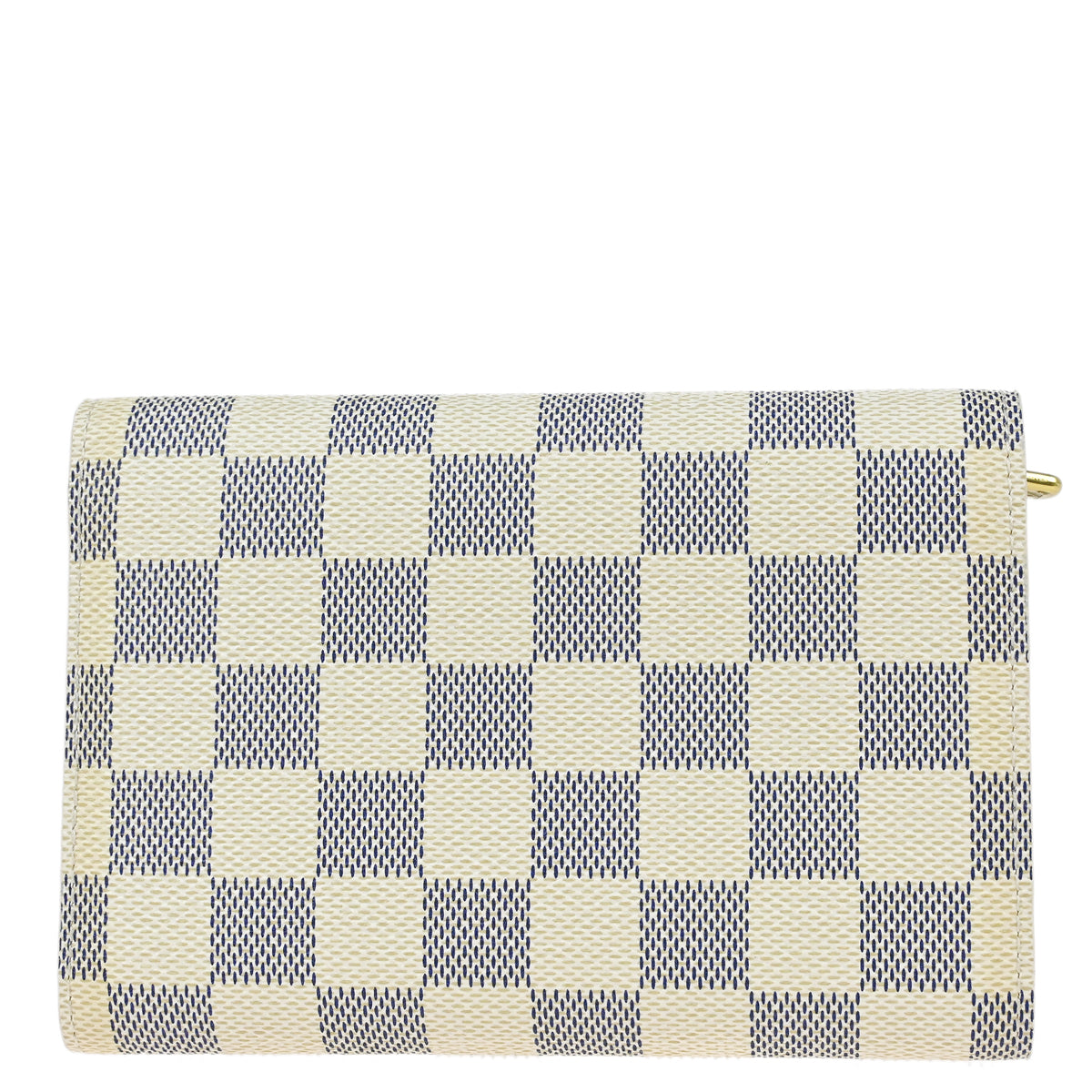 Louis 2010 Vuitton Damier Azur Portefeuille Alexandra Wallet N63068