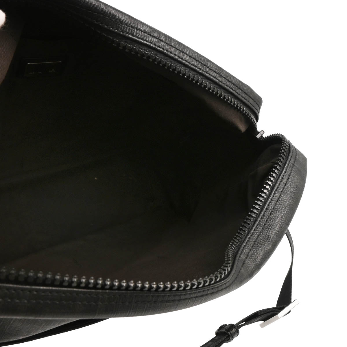 Fendi Black Zucca Messenger Bag