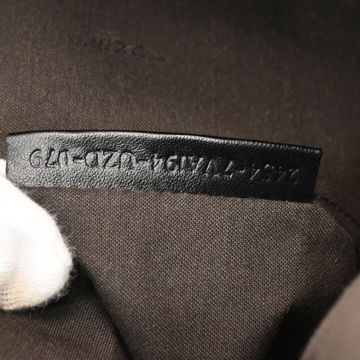 Fendi Black Zucca Messenger Bag