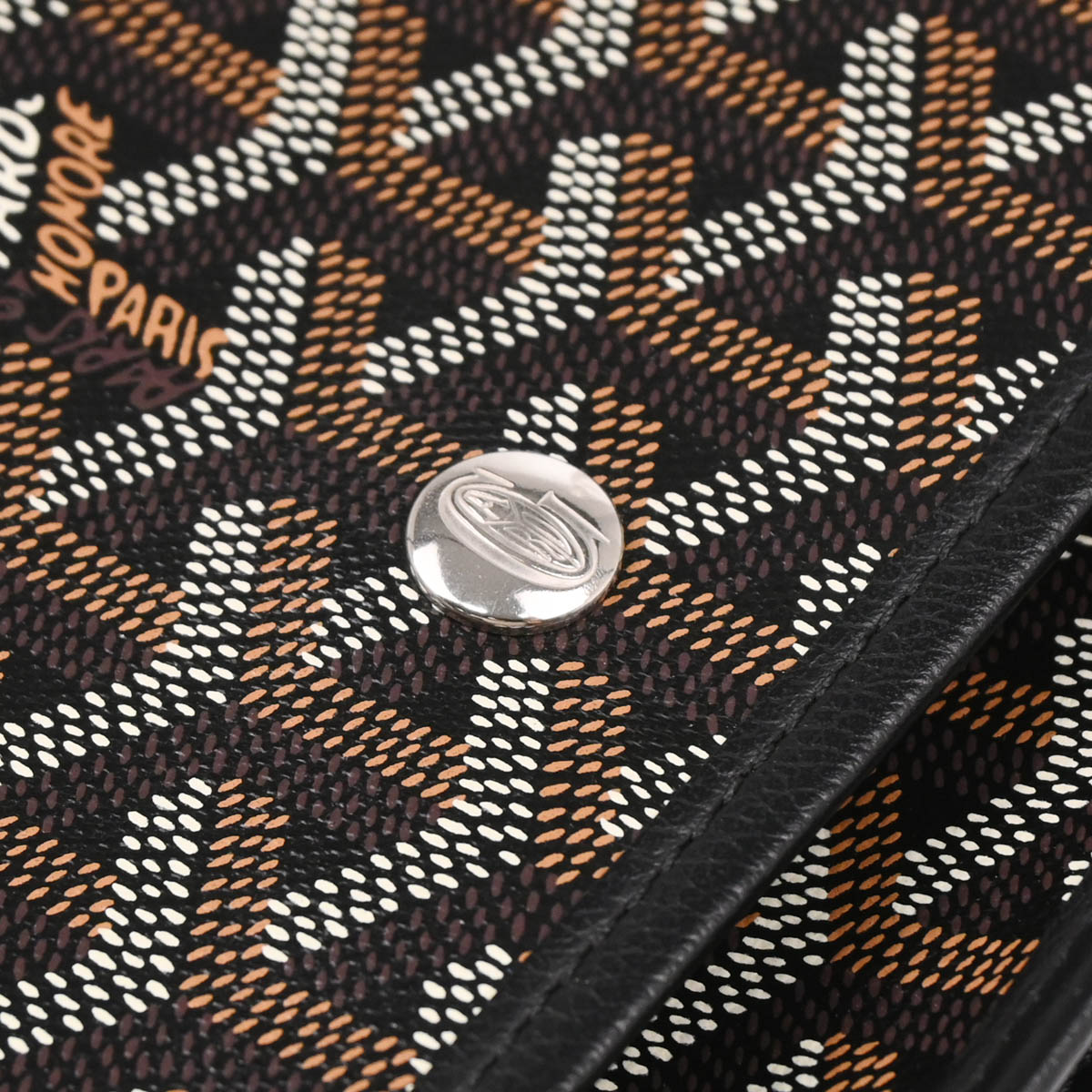 Goyard 2018 Black Plumet Shoulder Bag Pochette Wallet WOC