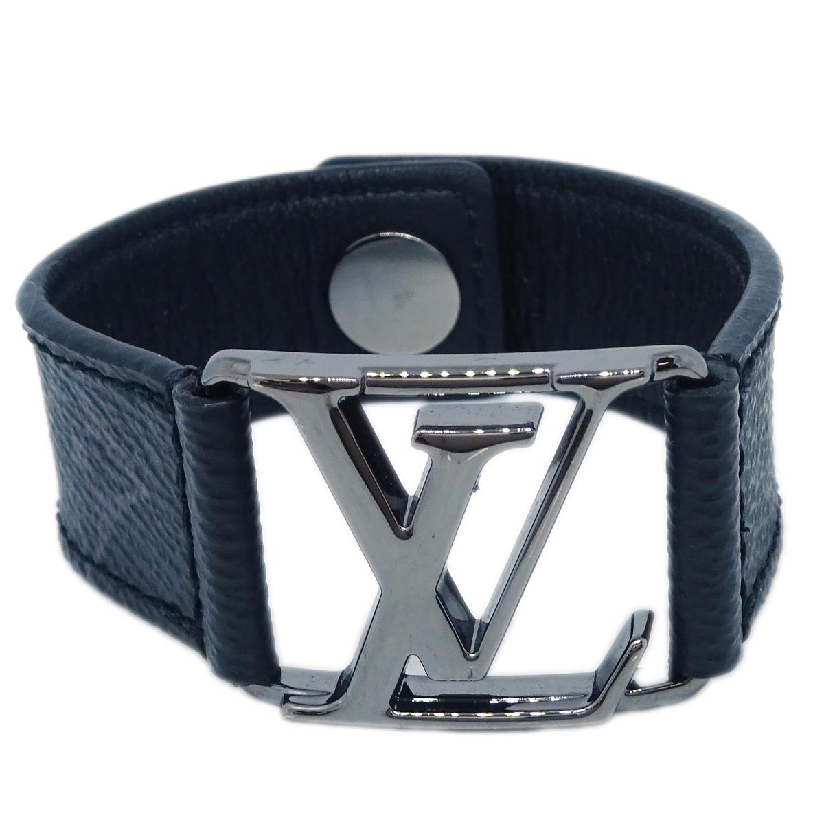 Louis Vuitton 2019 Black Monogram Eclipse Hockenheim Bracelet M8151E BC5119
