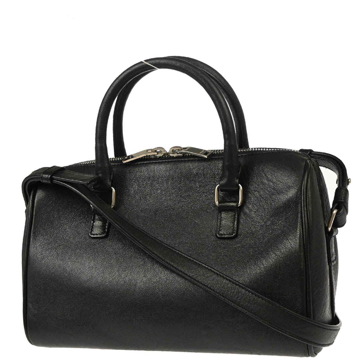Saint Laurent 2015 Black Baby Duffle 2way Shoulder Handbag