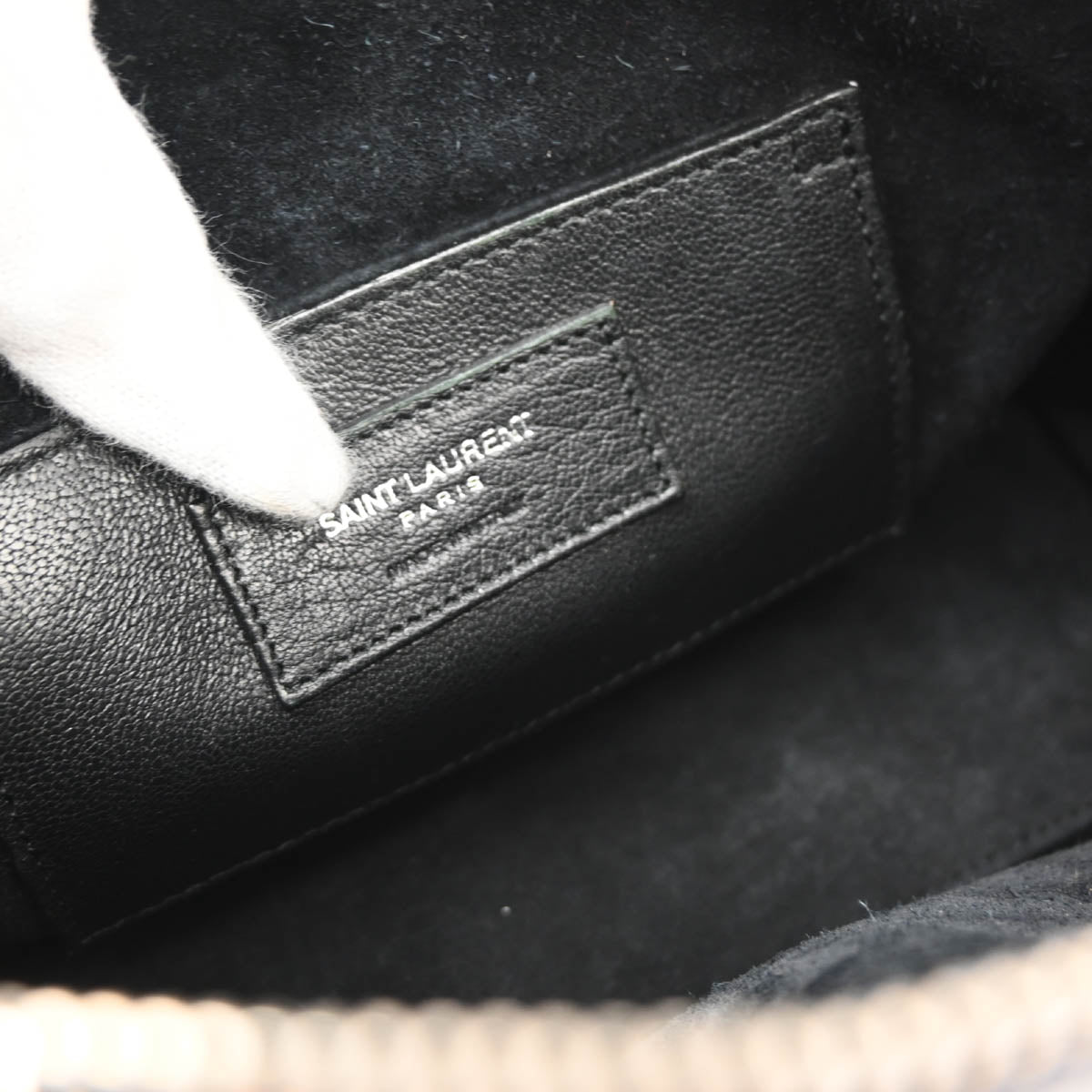 Saint Laurent 2015 Black Baby Duffle 2way Shoulder Handbag