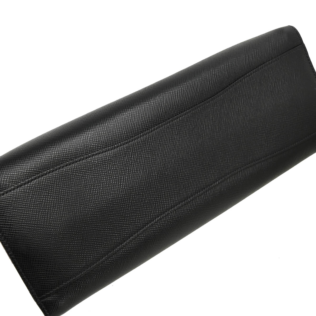 Prada Black Leather 2way Shoulder Handbag