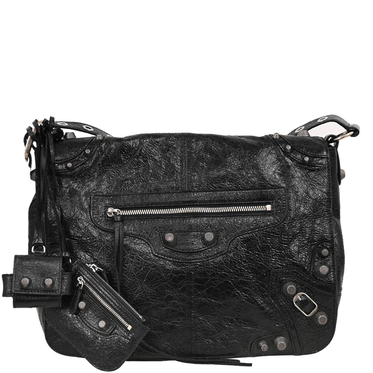 Balenciaga Black Le Cagole Messenger Shoulder Bag