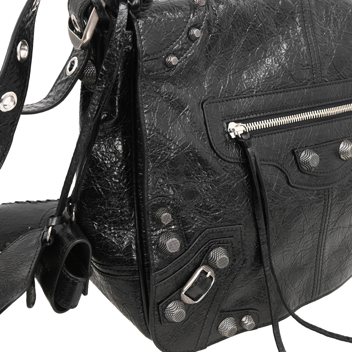 Balenciaga Black Le Cagole Messenger Shoulder Bag