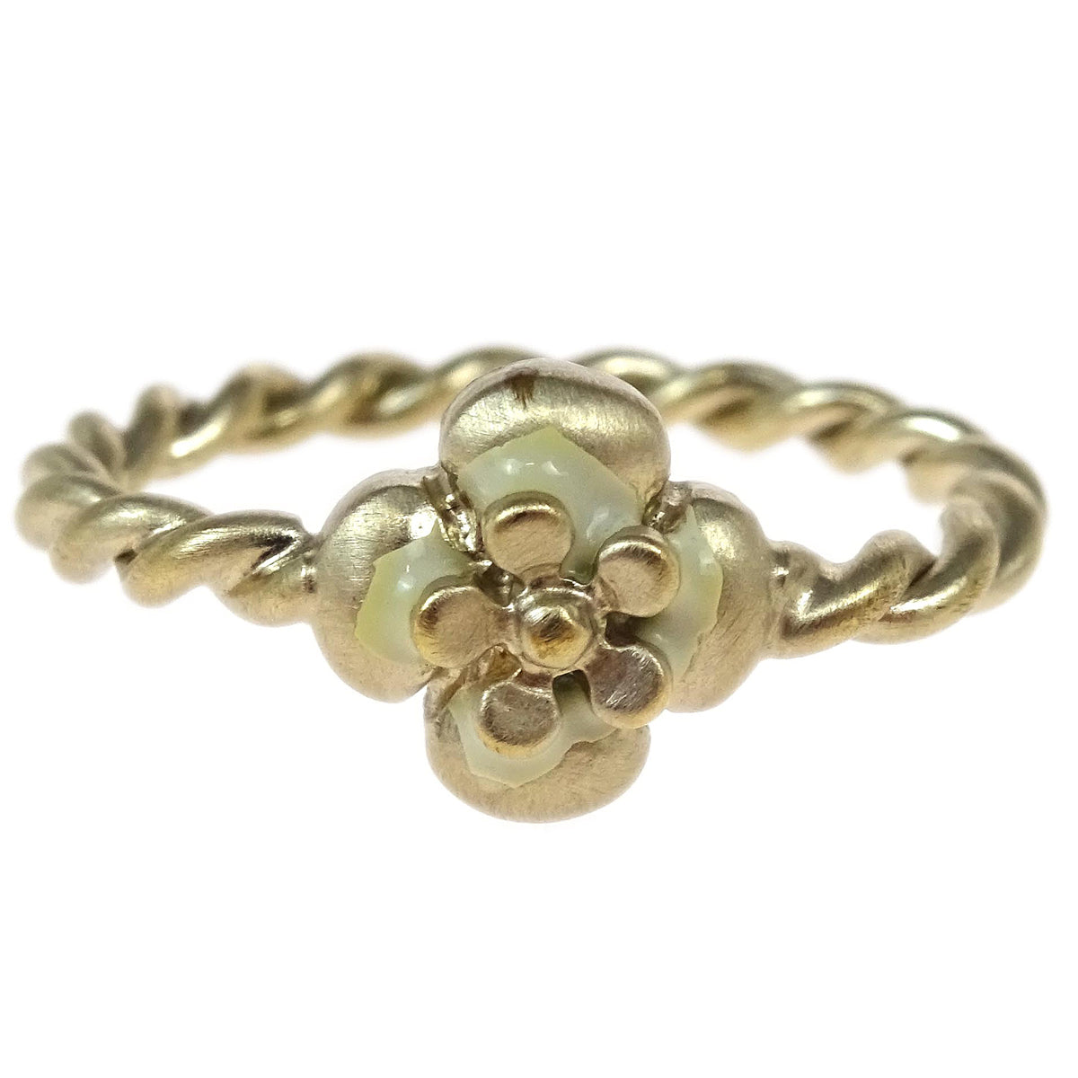Chanel Ring Gold #47 #7 B13A
