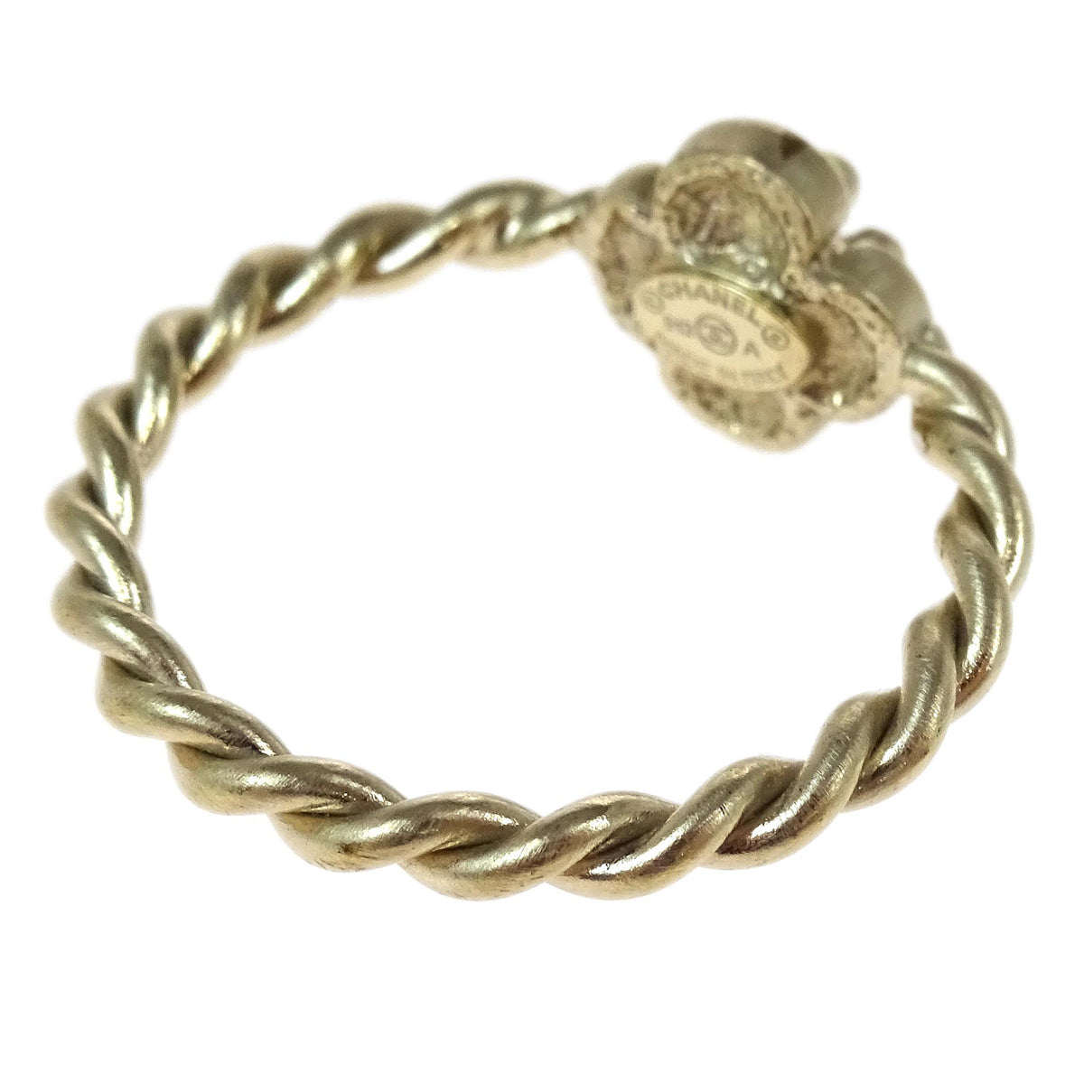 Chanel Ring Gold #47 #7 B13A