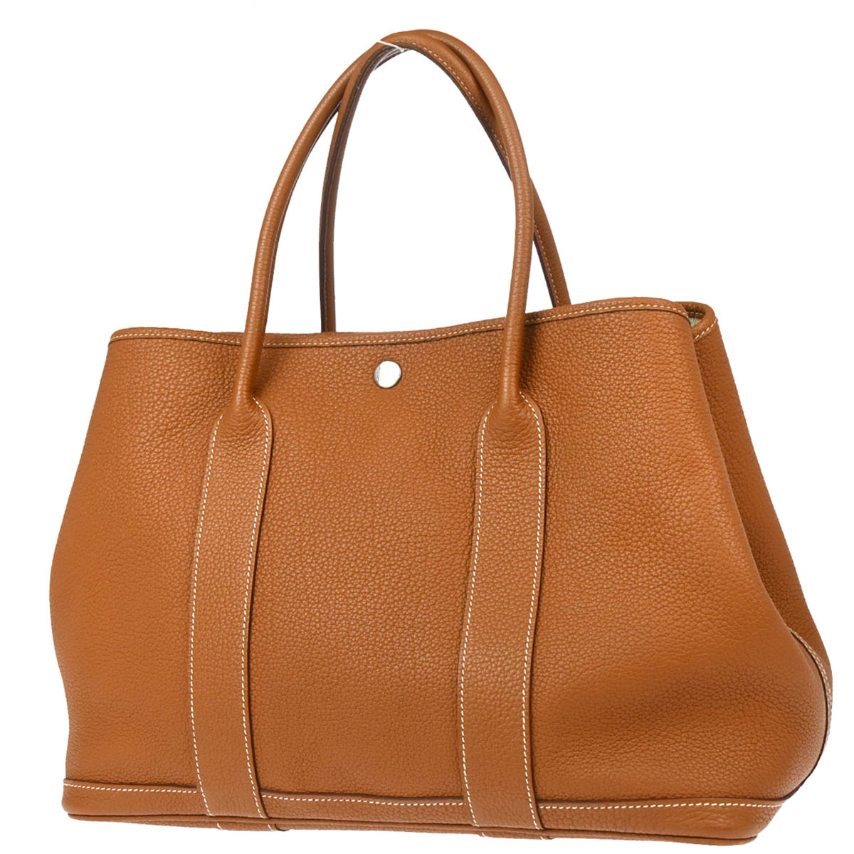 Hermes 2015 Gold Negonda Garden Party 36 PM Tote Handbag