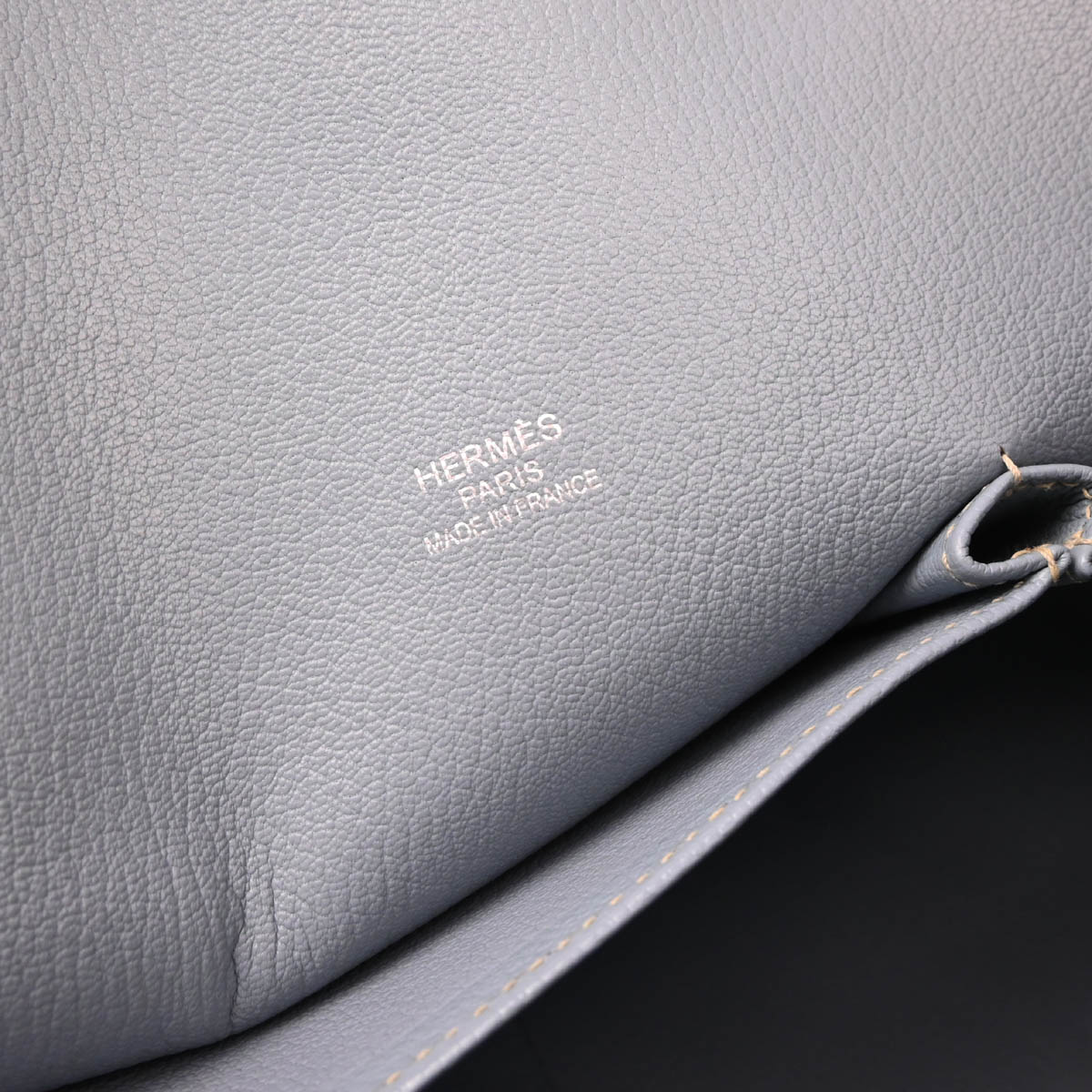 Hermes 2012 Ciel Taurillon Clemence Jypsiere 34 Shoulder Bag