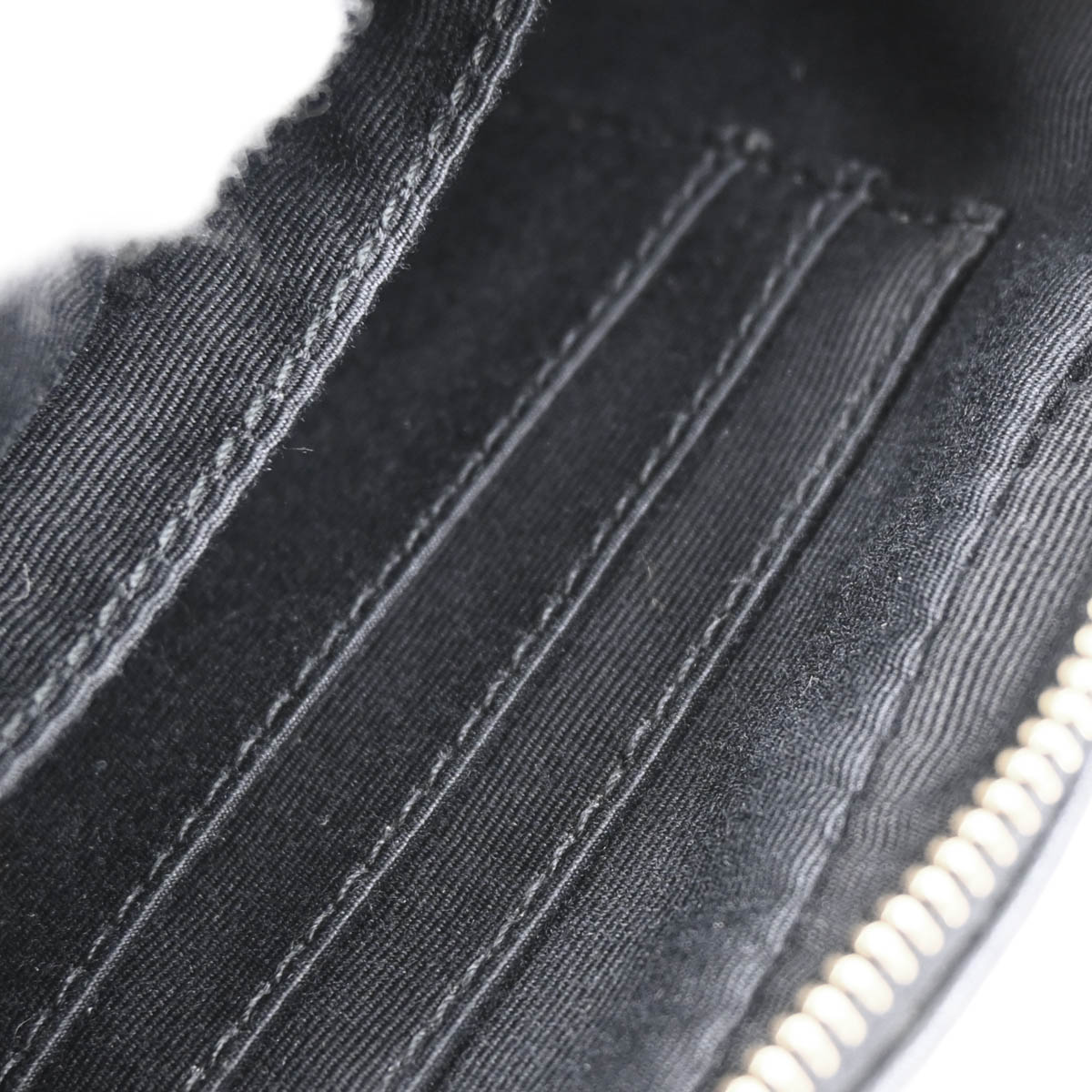 Saint Laurent Black Leather Lou Waist Bum Bag
