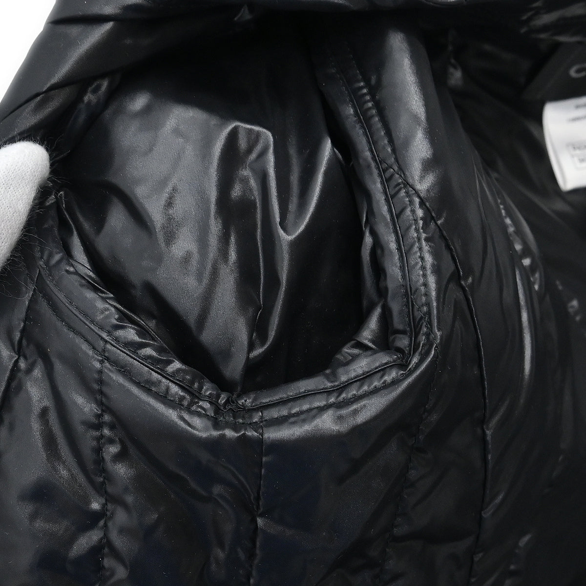 Chanel 2012 Zip Up Jacket Black #36