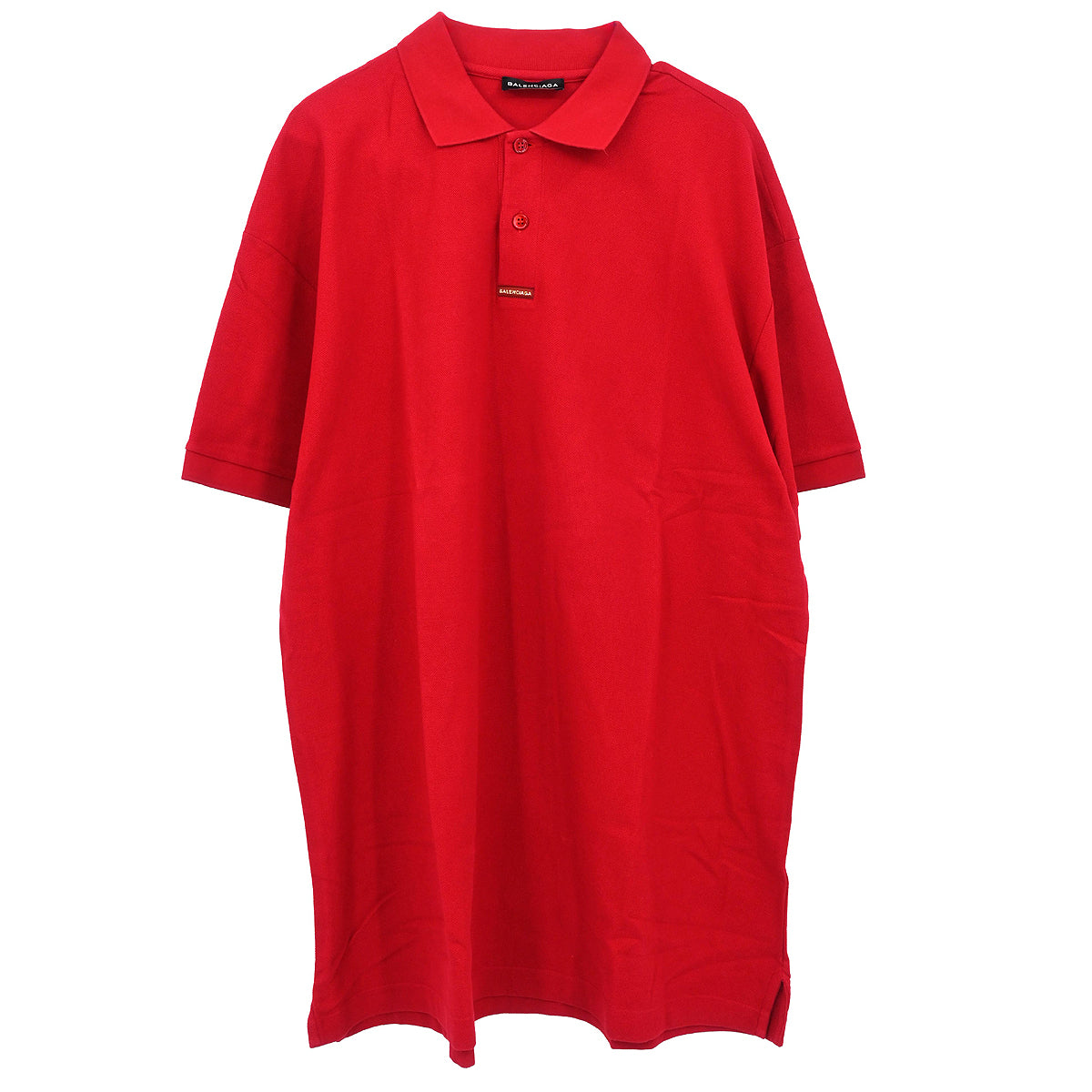 Balenciaga 2017 Polo Shirt Red #S