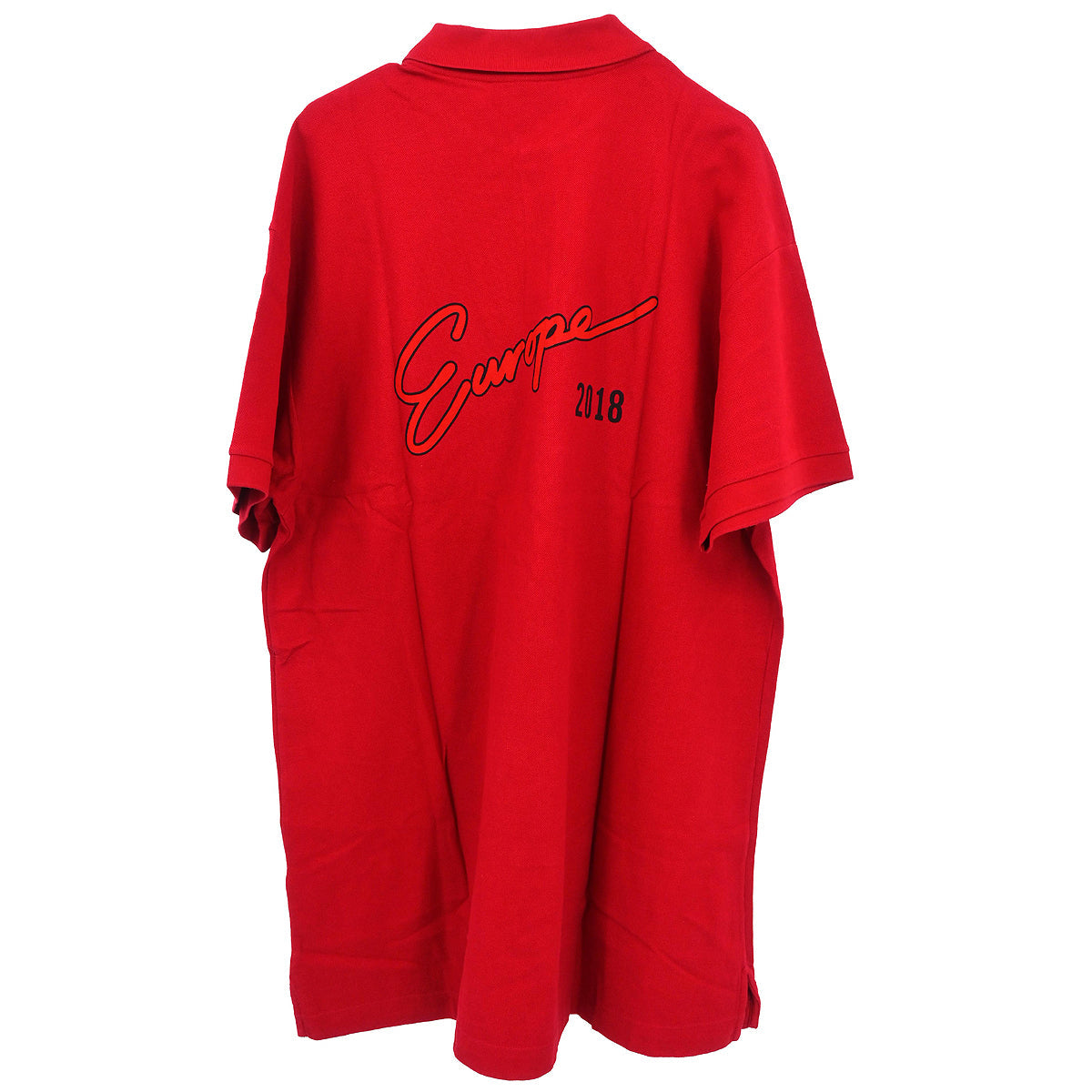 Balenciaga 2017 Polo Shirt Red #S