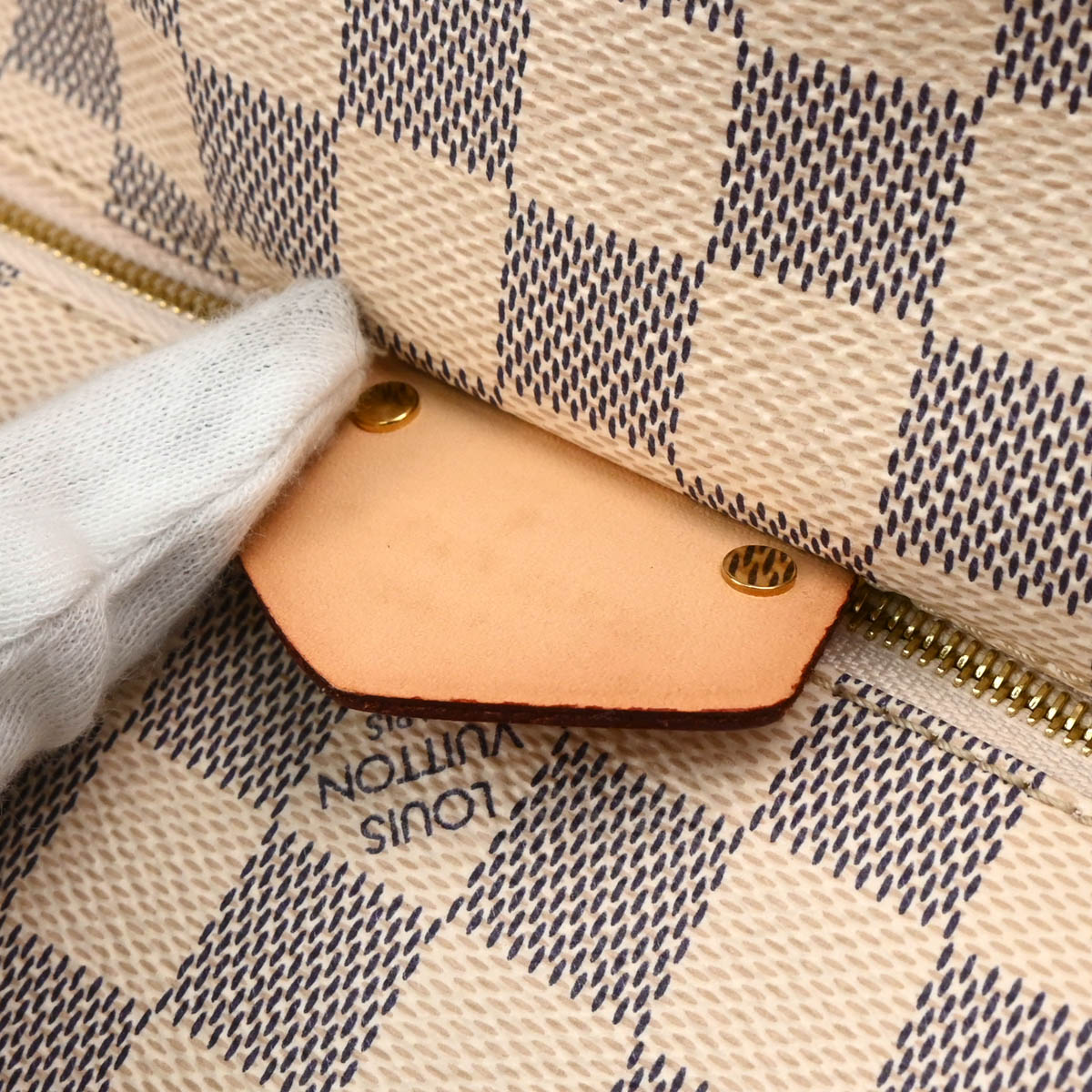Louis Vuitton 2017 Damier Azur Iena MM Tote Handbag N44040