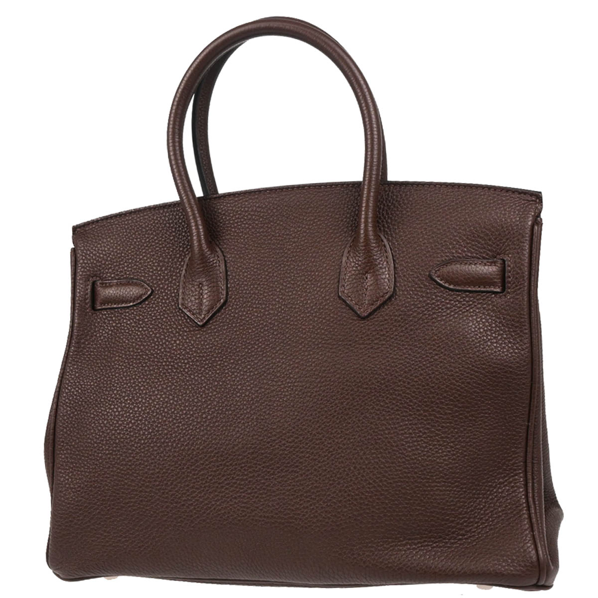 Hermes 2010 Chocolat Togo Birkin 30 Handbag