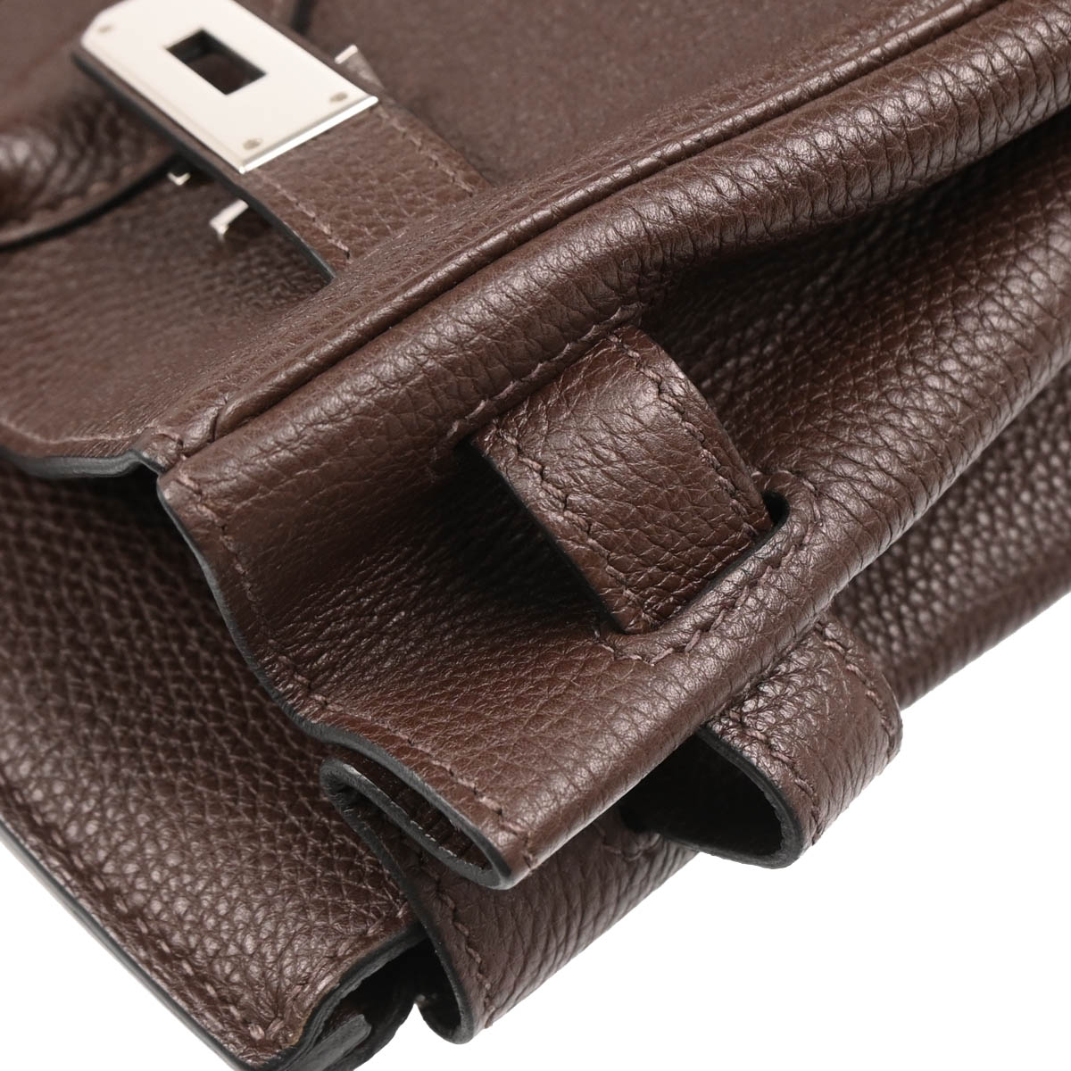 Hermes 2010 Chocolat Togo Birkin 30 Handbag
