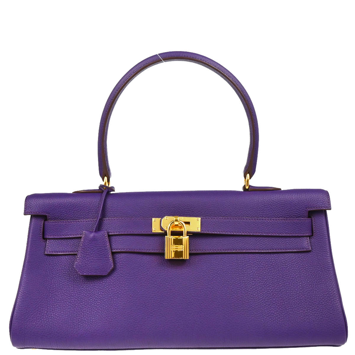 Hermes 2010 Iris Togo Shoulder Kelly Handbag