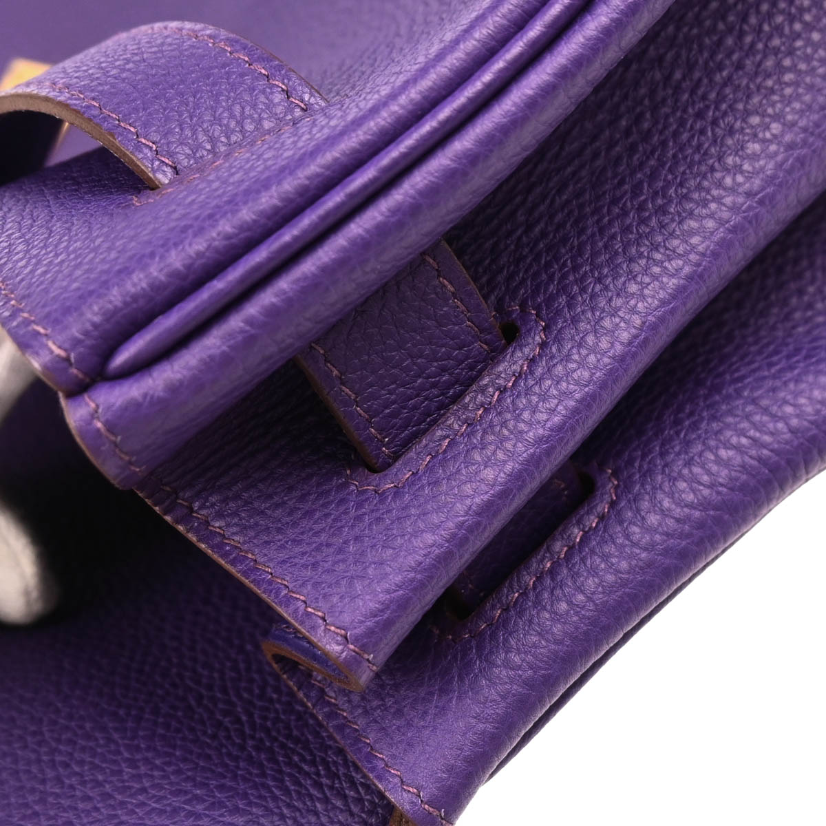 Hermes 2010 Iris Togo Shoulder Kelly Handbag