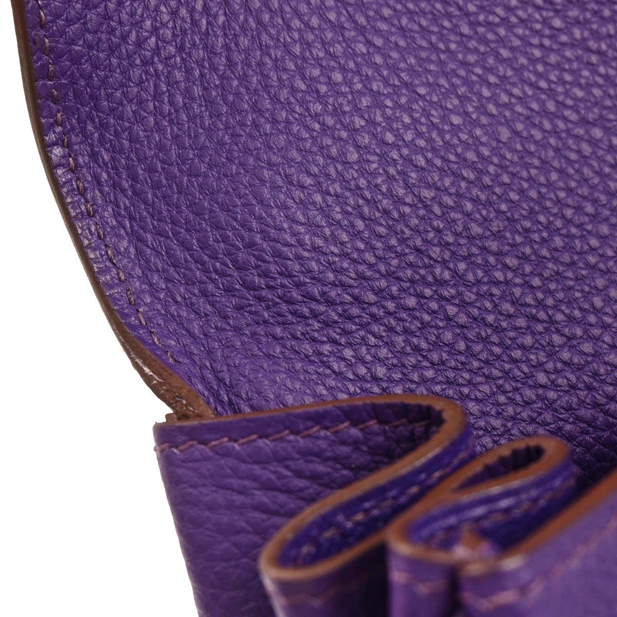 Hermes 2010 Iris Togo Shoulder Kelly Handbag