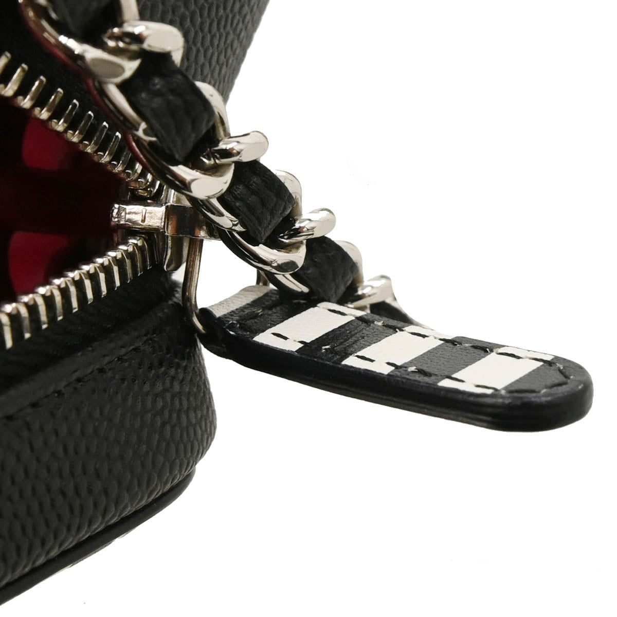 Chanel 2019 Black Caviar Filigree Vanity Shoulder Bag