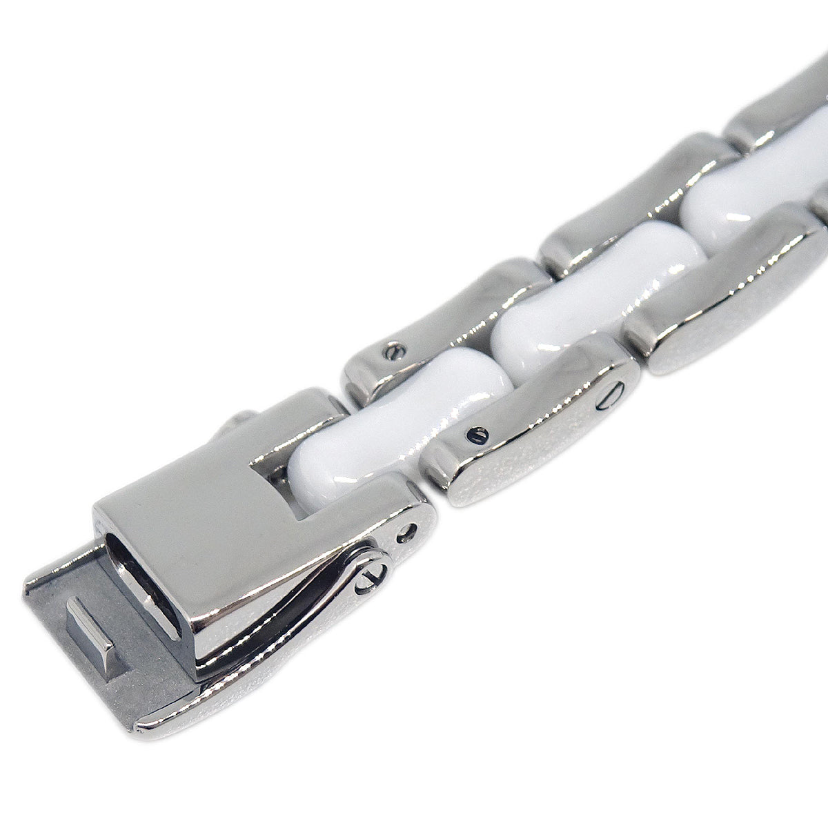 Chanel Premiere H2132 Quartz Watch Ceramic SS Diamond
