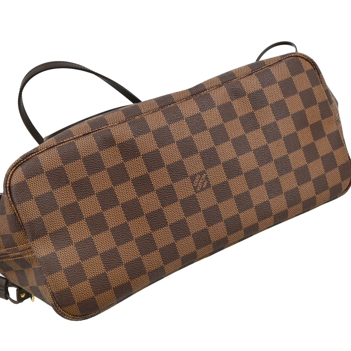 Louis Vuitton 2012 Damier Neverfull MM Shoulder Tote Bag N51105