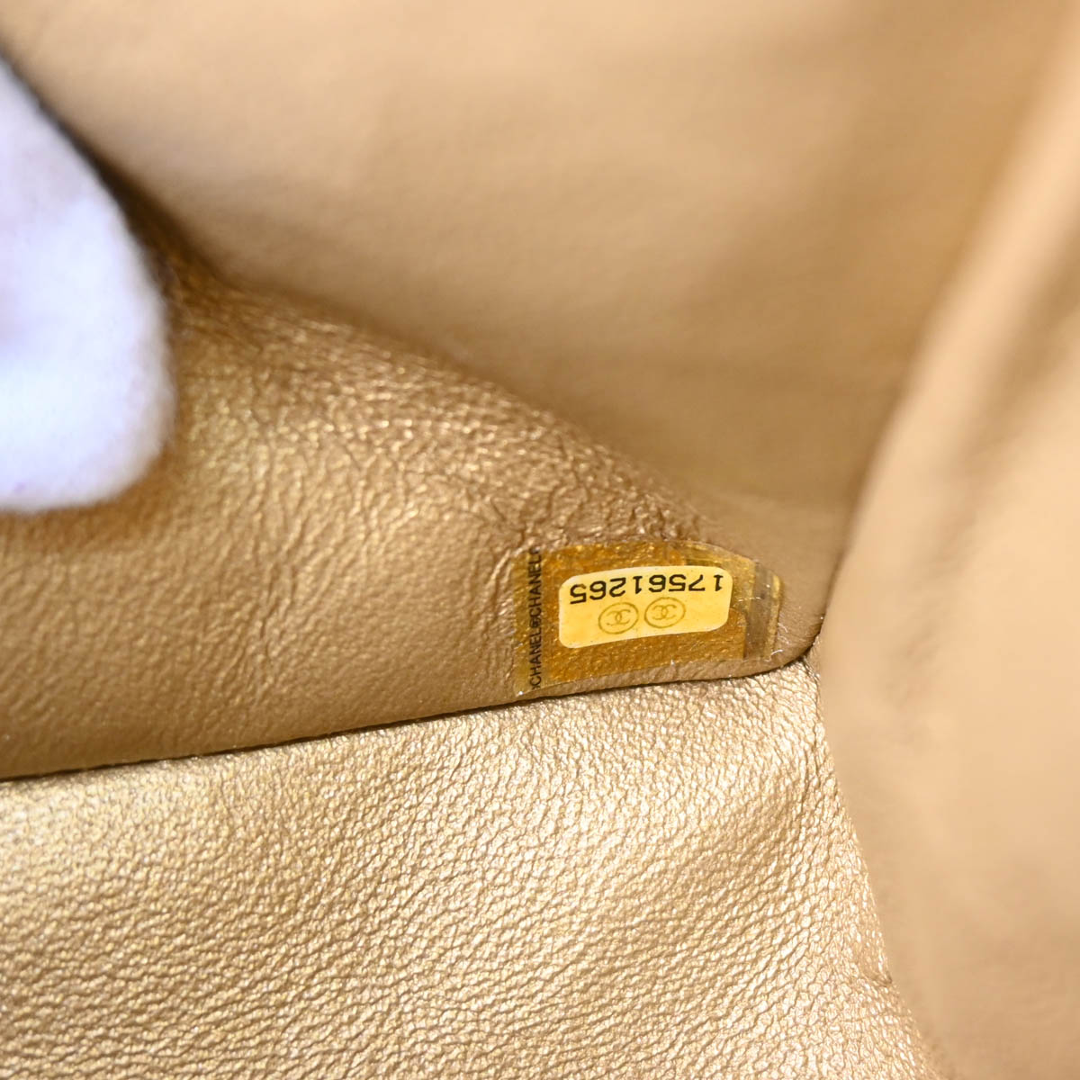 Chanel 2012-2013 Brown Caviar Medium Classic Double Flap Shoulder Bag