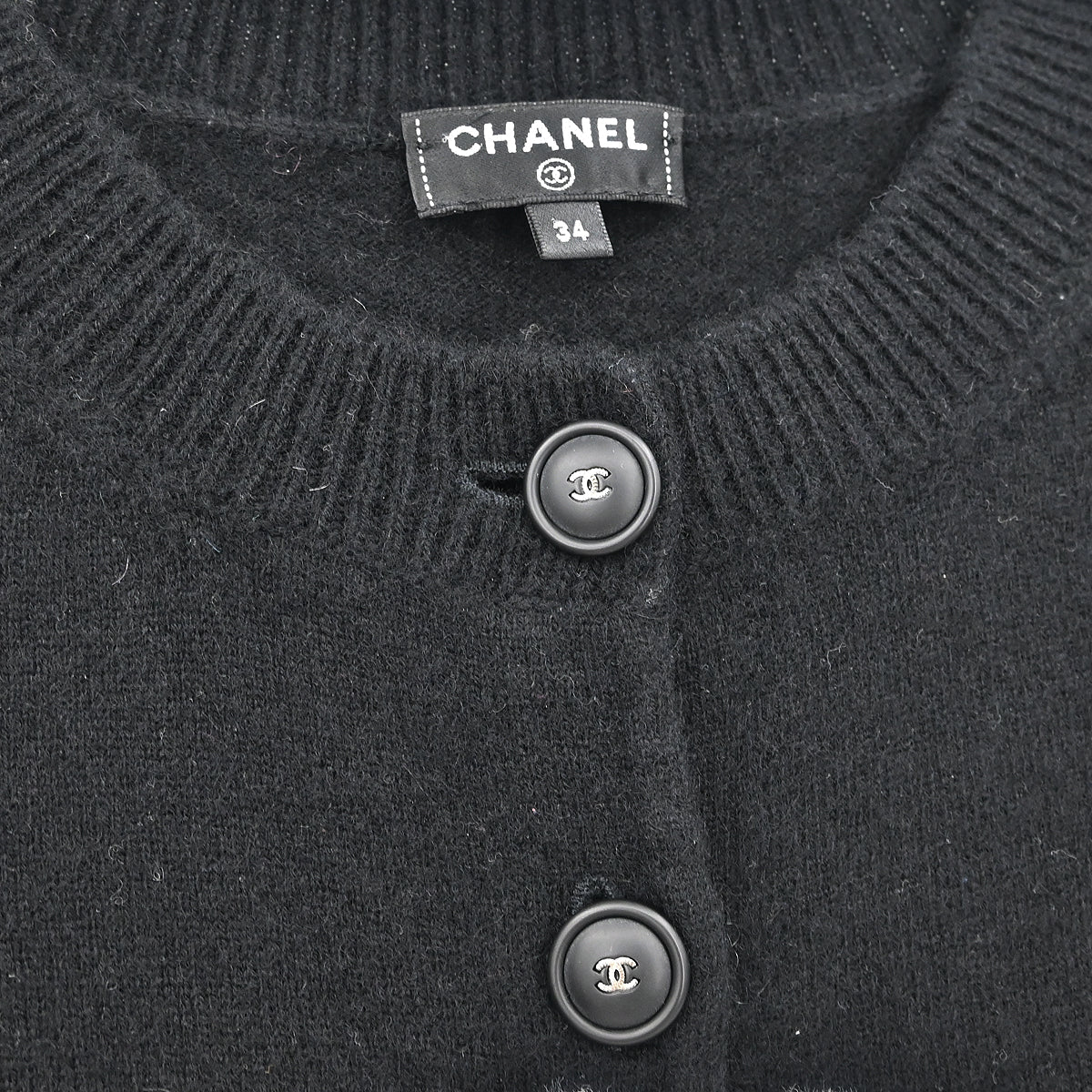 Chanel 2017-2018 Cardigan Black #34