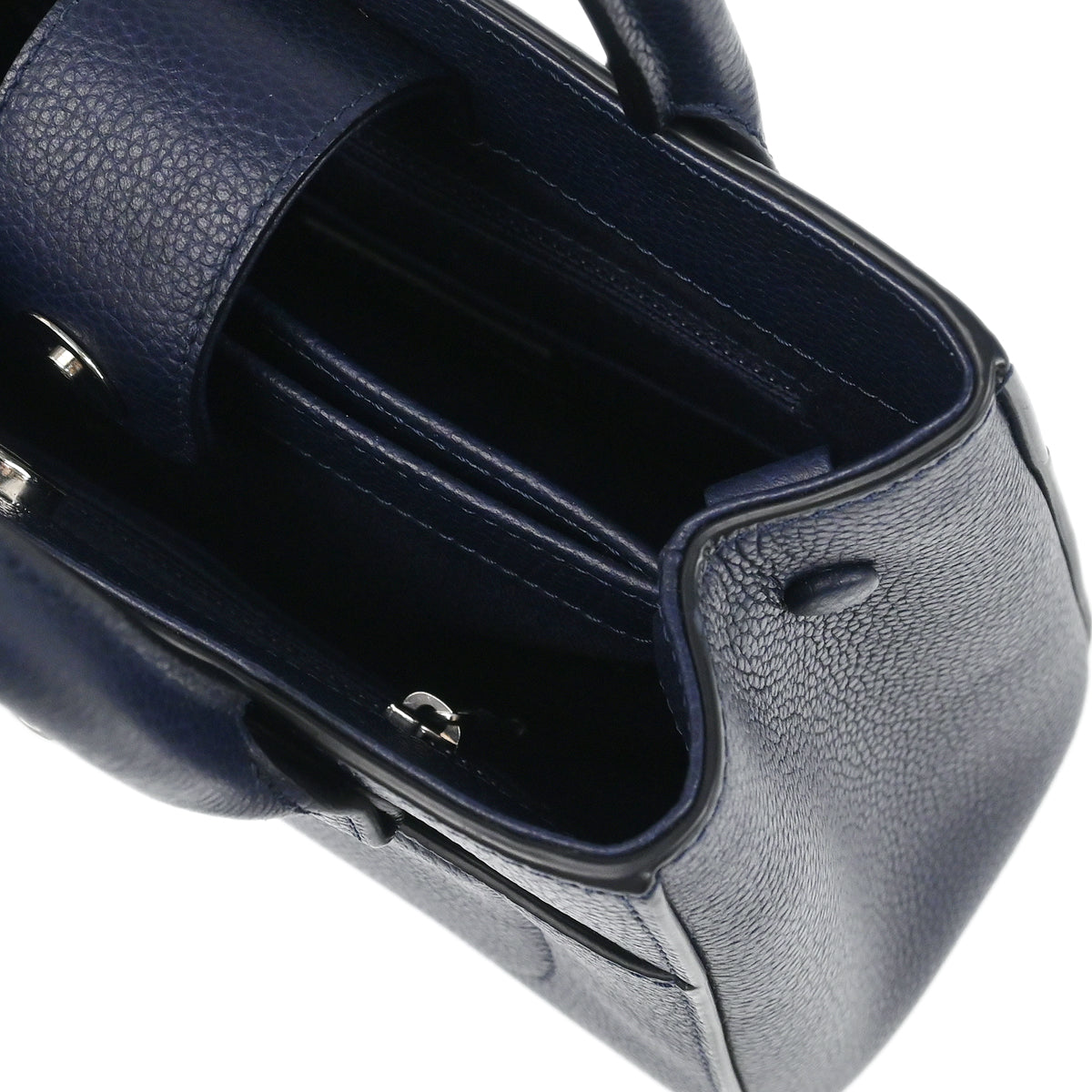 Chanel 2017 Navy Calfskin Neo Executive Tote 2way Shoulder Handbag