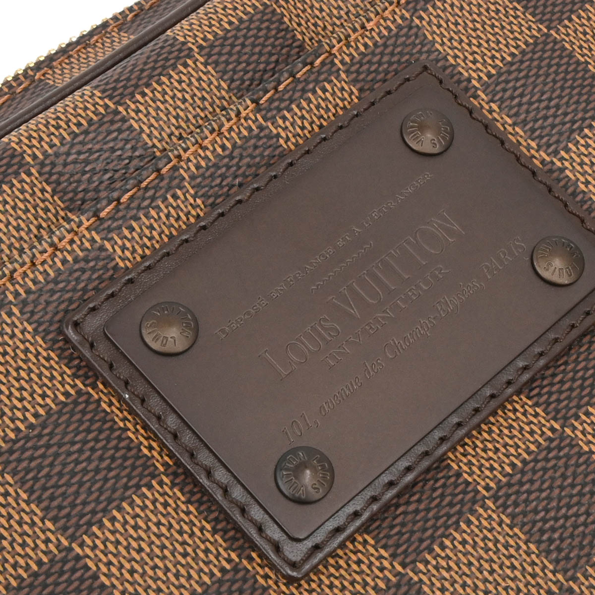 Louis Vuitton 2010 Damier Brooklyn Bum Bag N41101