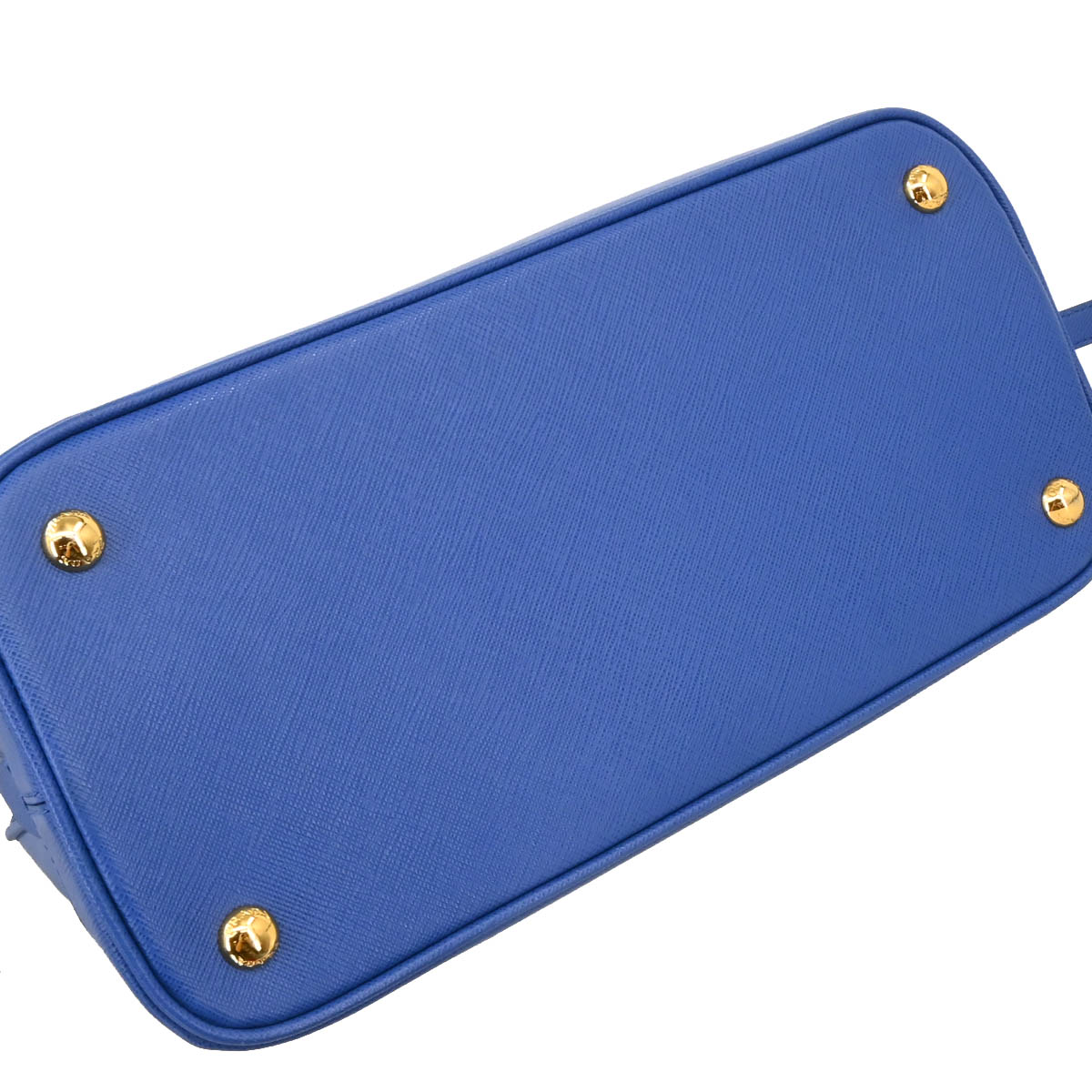 Prada 2015 Blue Leather Promenade 2way Shoulder Handbag