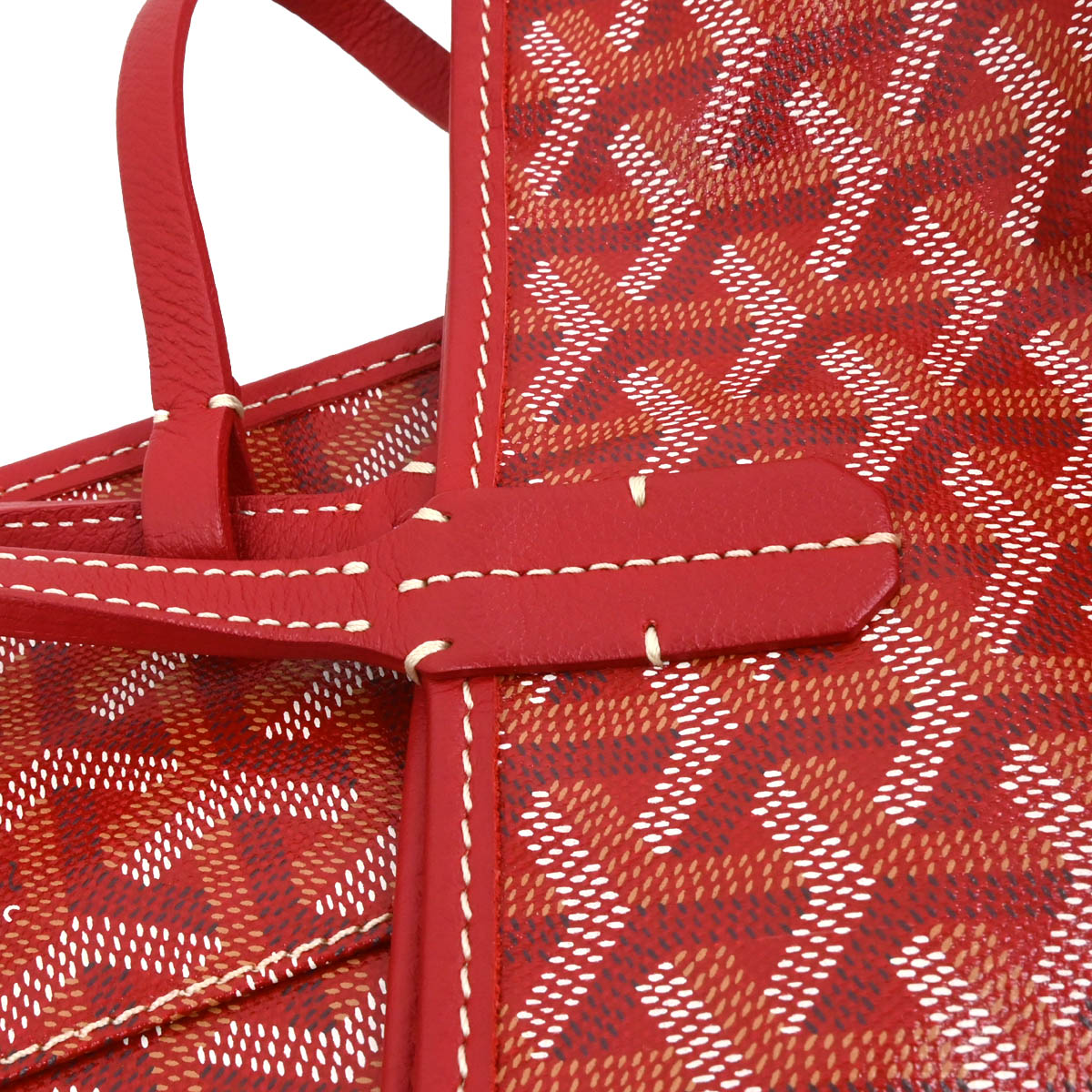 Goyard 2018 Red Saint Louis PM Tote Bag
