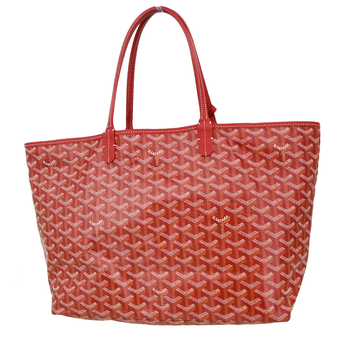 Goyard 2019 Red Saint Louis PM Tote Bag