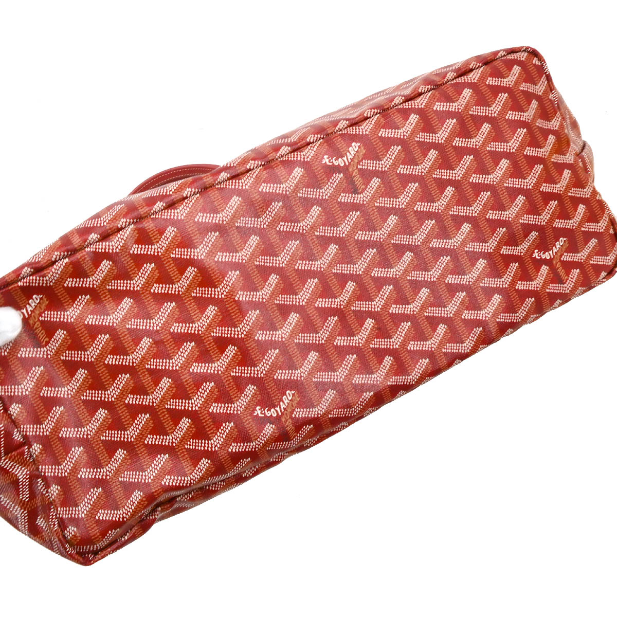 Goyard 2019 Red Saint Louis PM Tote Bag