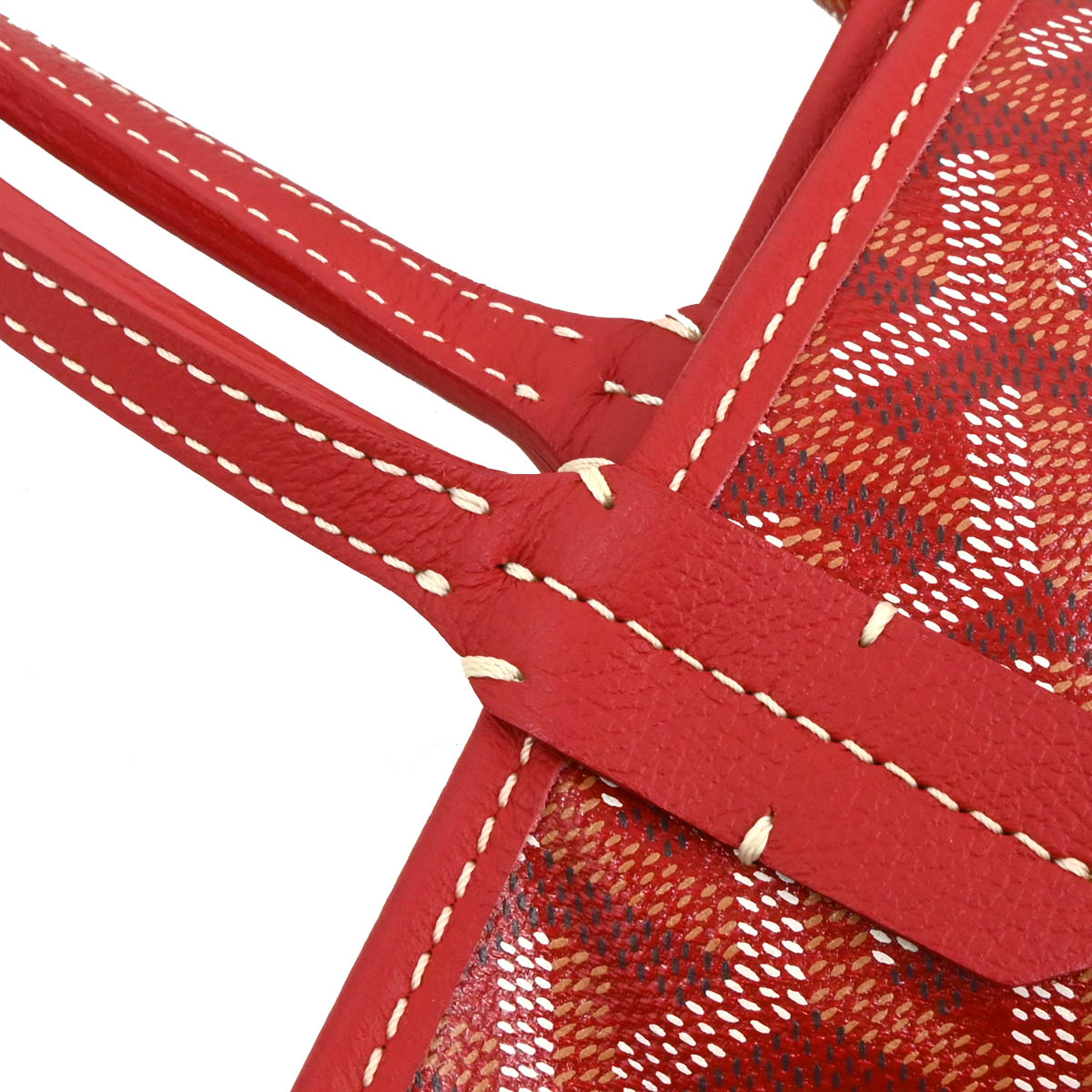 Goyard 2019 Red Saint Louis PM Tote Bag